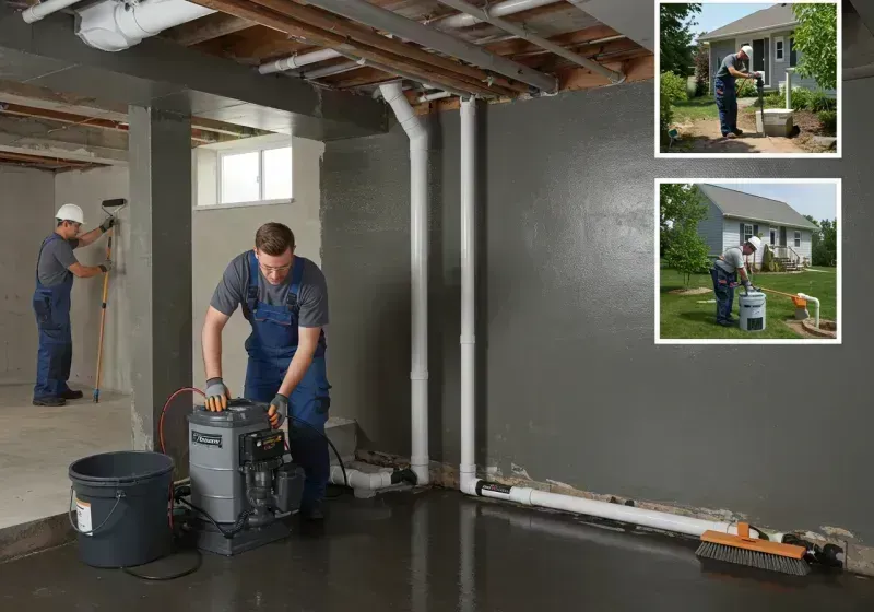 Basement Waterproofing and Flood Prevention process in Benson, NC